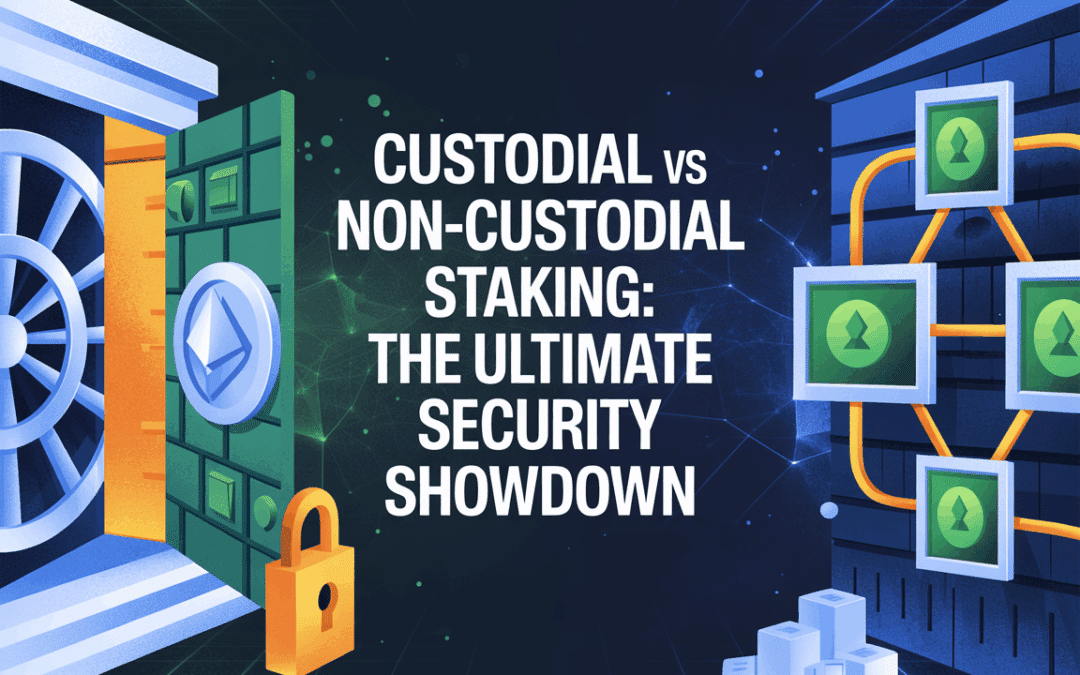 Custodial vs. Non-Custodial Staking: The Ultimate Security Showdown