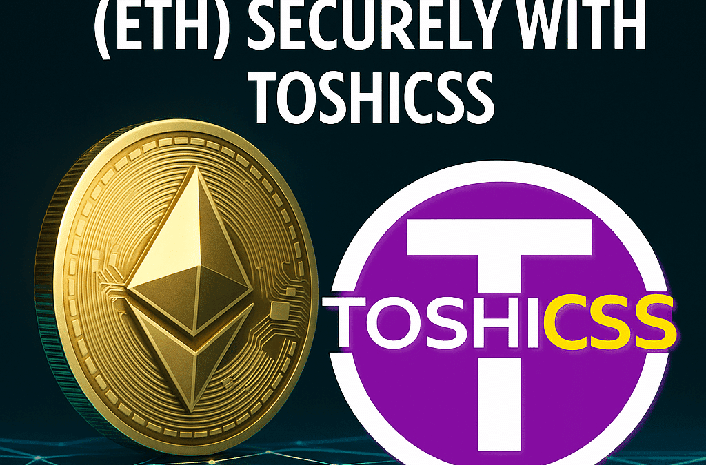 How to Stake Ethereum (ETH) Securely with ToshiCSS