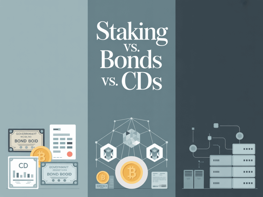 Staking vs. Bonds vs. CDs: A Clear Guide for Traditional Investors