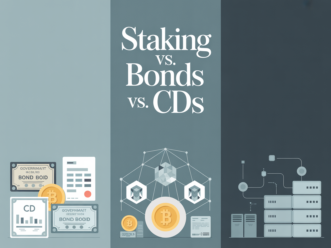 Staking vs. Bonds vs. CDs: A Clear Guide for Traditional Investors