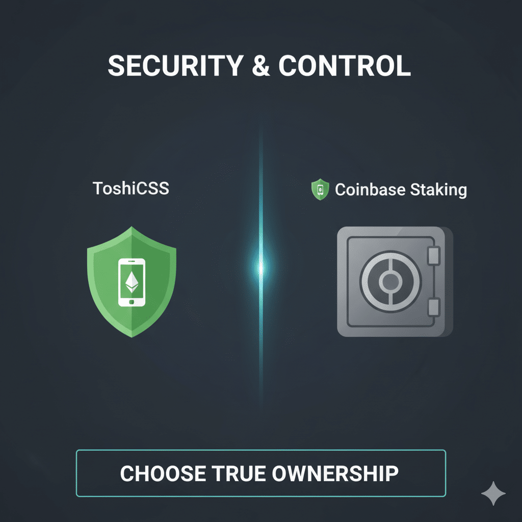 ToshiCSS vs Coinbase Staking A Head-to-Head Comparison on Security Control