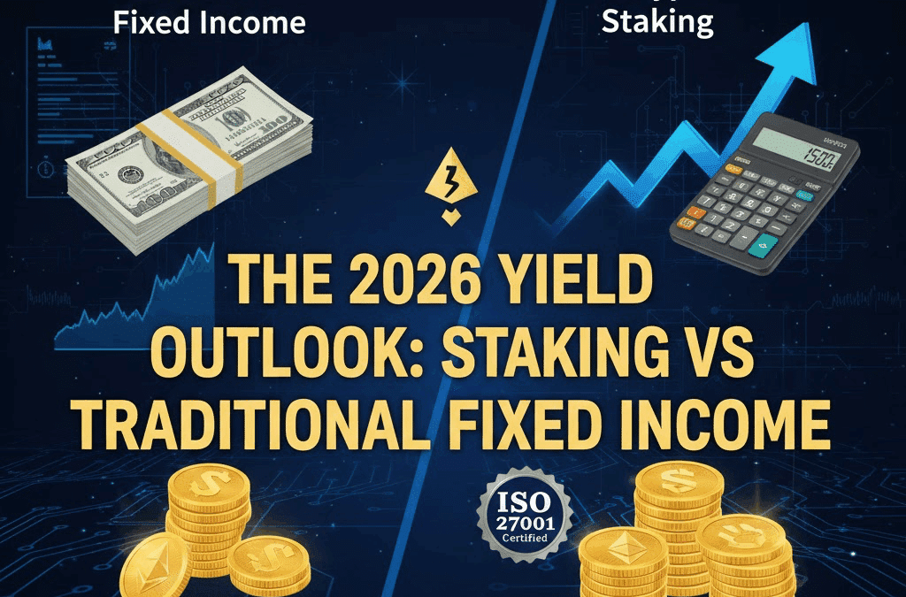 📊 The 2026 Yield Outlook: Staking vs. Traditional Fixed Income
