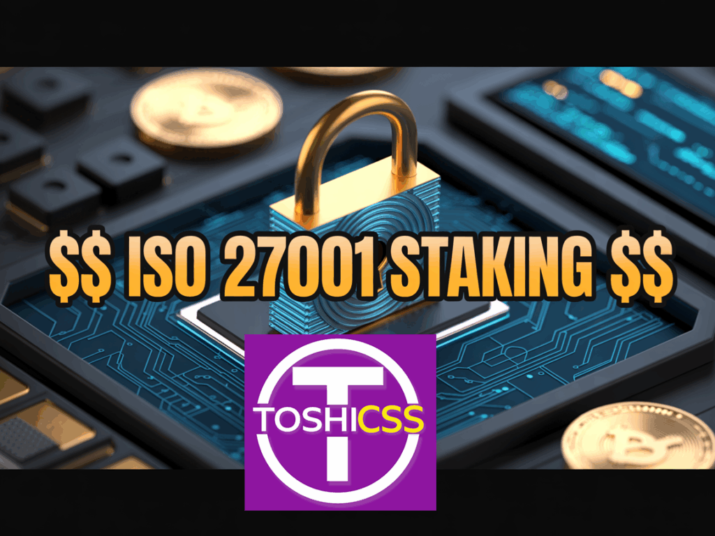 🛡️ Beyond the Hype Why ISO 27001 Staking is the New Gold Standard