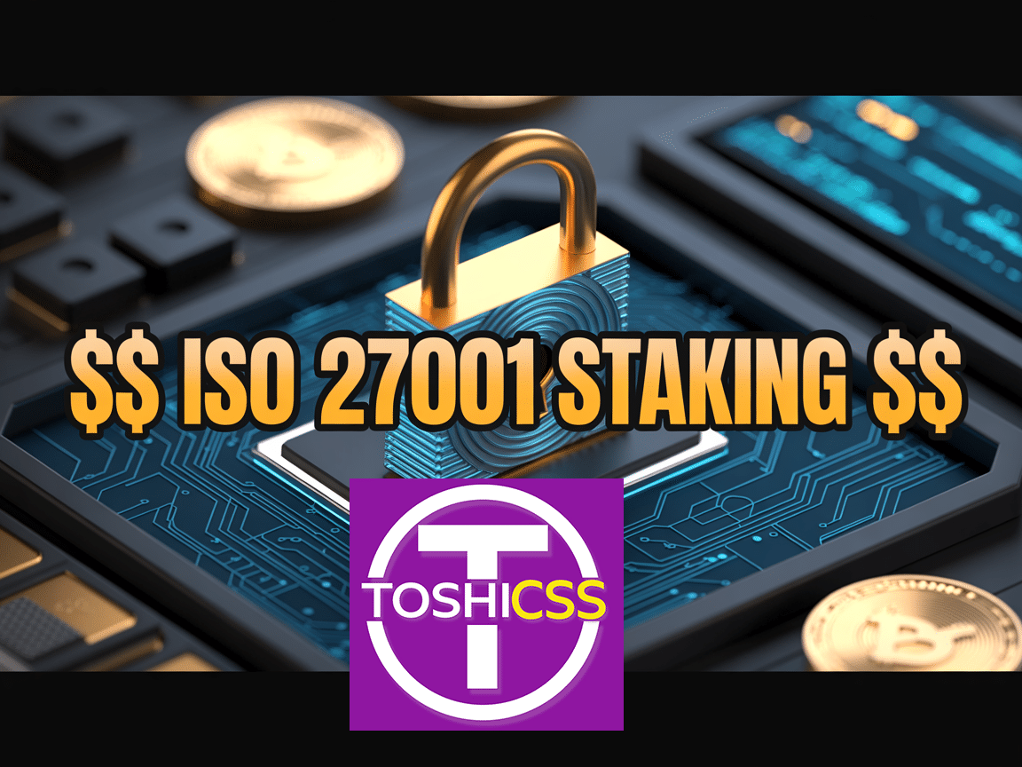 🛡️ Beyond the Hype Why ISO 27001 Staking is the New Gold Standard